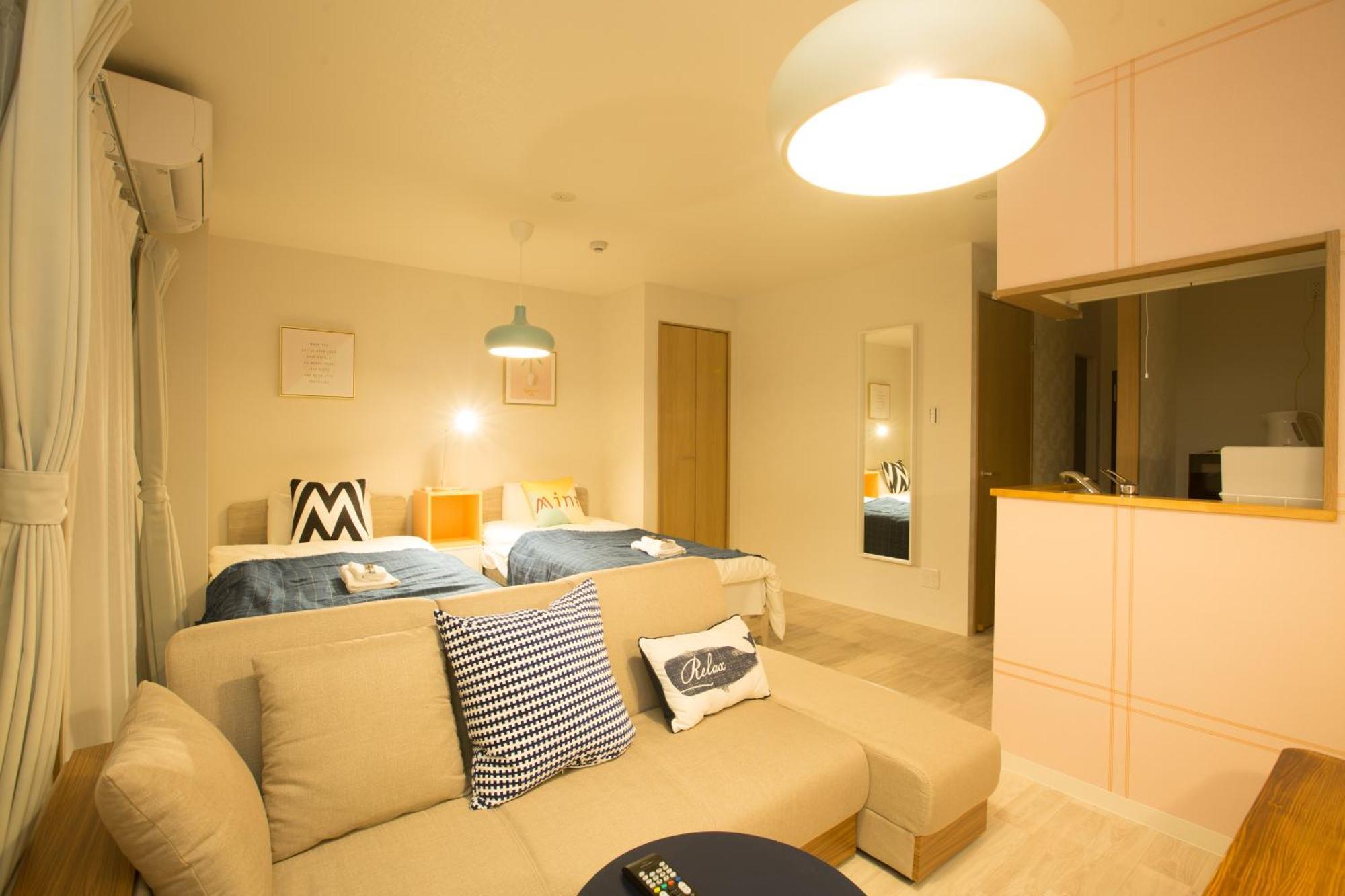 Sky Living Namba Leilighet Ōsaka Eksteriør bilde